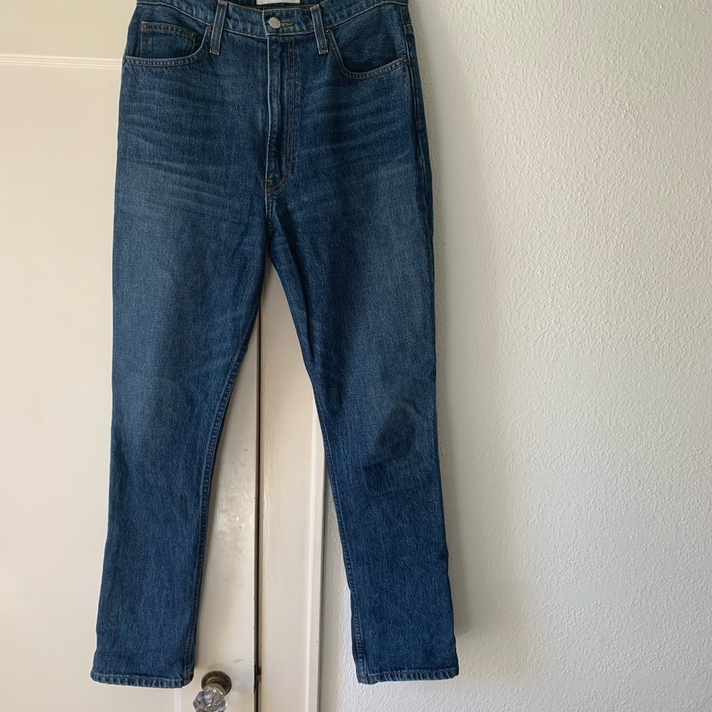 Reformation Stevie High Waisted Straight Leg Jean